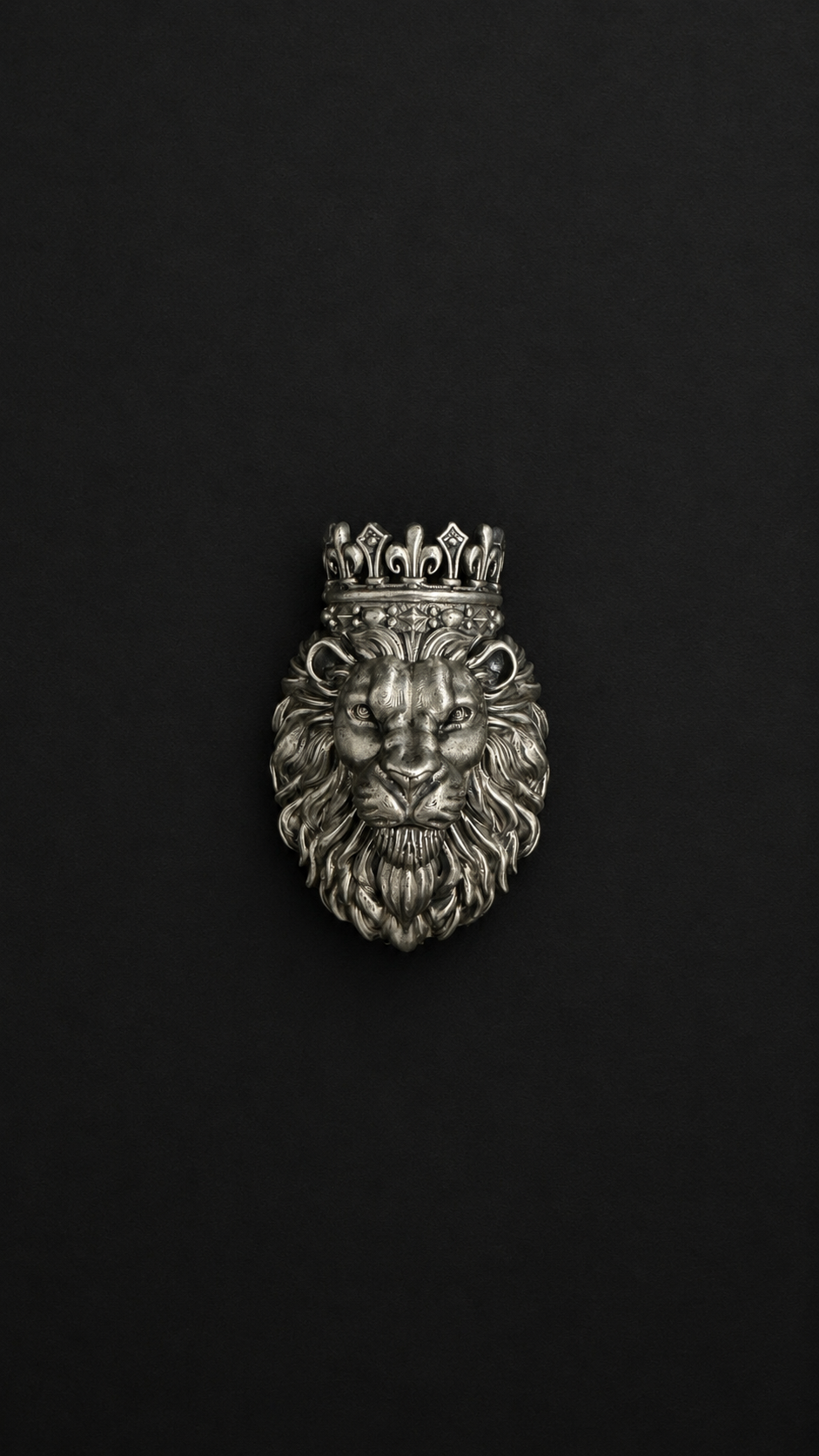 Royal Silver Lion Convertible Brooch & Pendant – 2-in-1 Statement Accessory