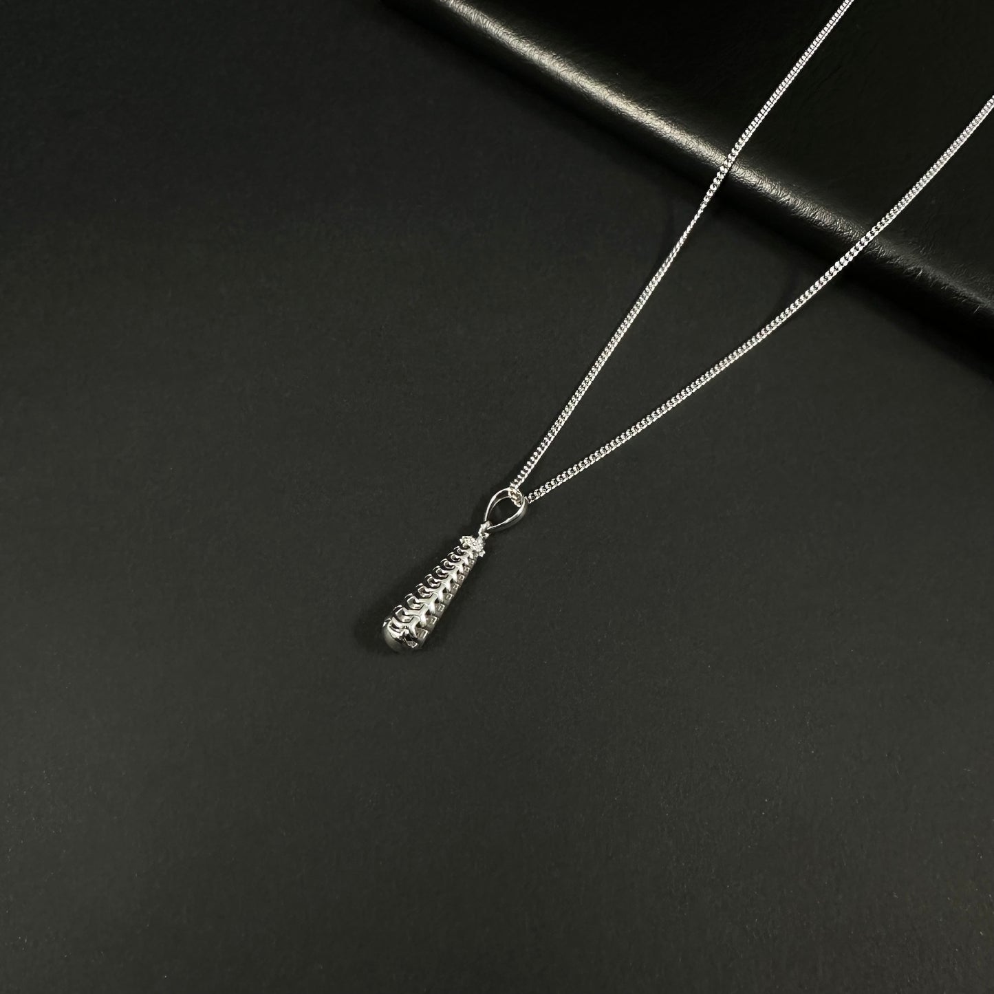Infinity Weave Silver Pendant Necklace for Women