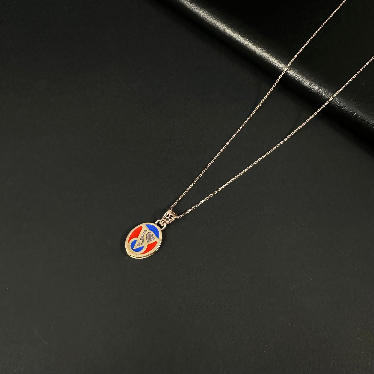 Harmony Circle Silver Pendant Necklace for Women